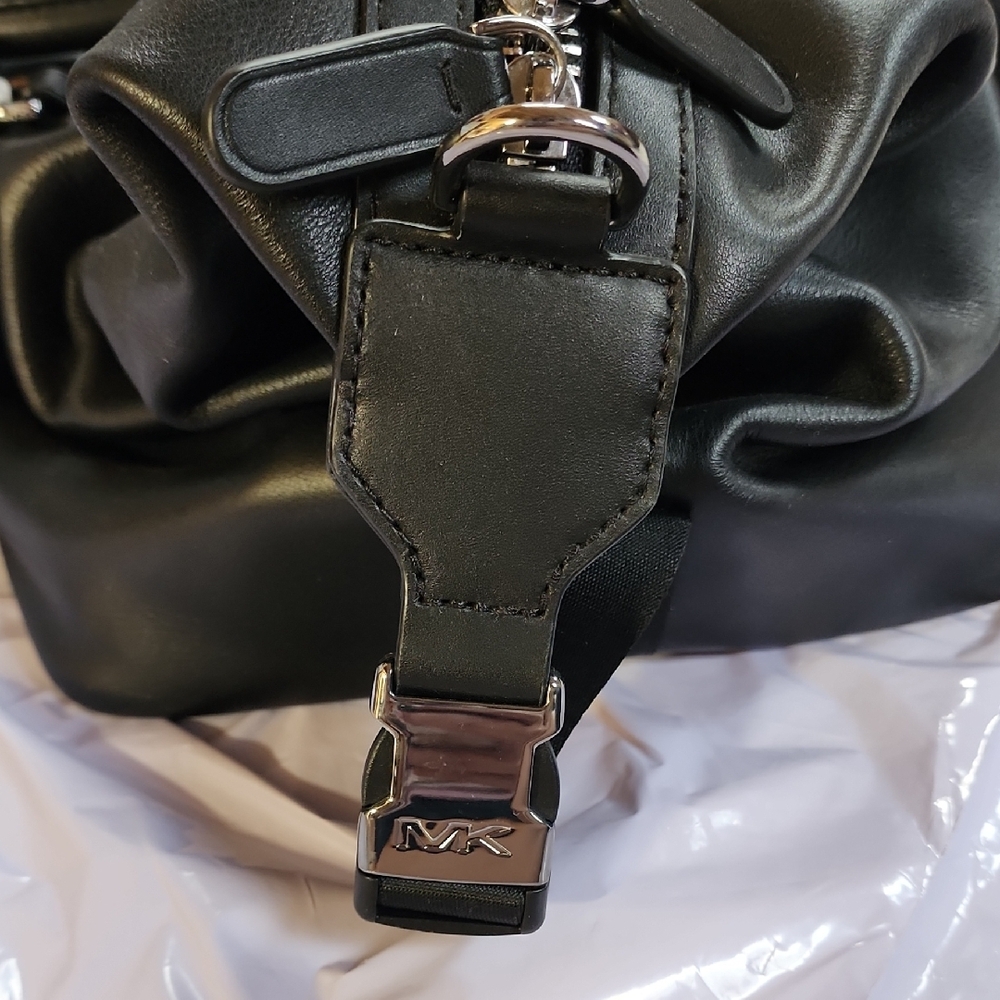 Michael Kors Black Duffel Bag - Varick - Picture 9 of 10